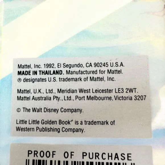 NIP 1992 Snow White & the 7 Dwarfs Happy Magically Naked His Face Dirty or Clean - Picture 3 of 4